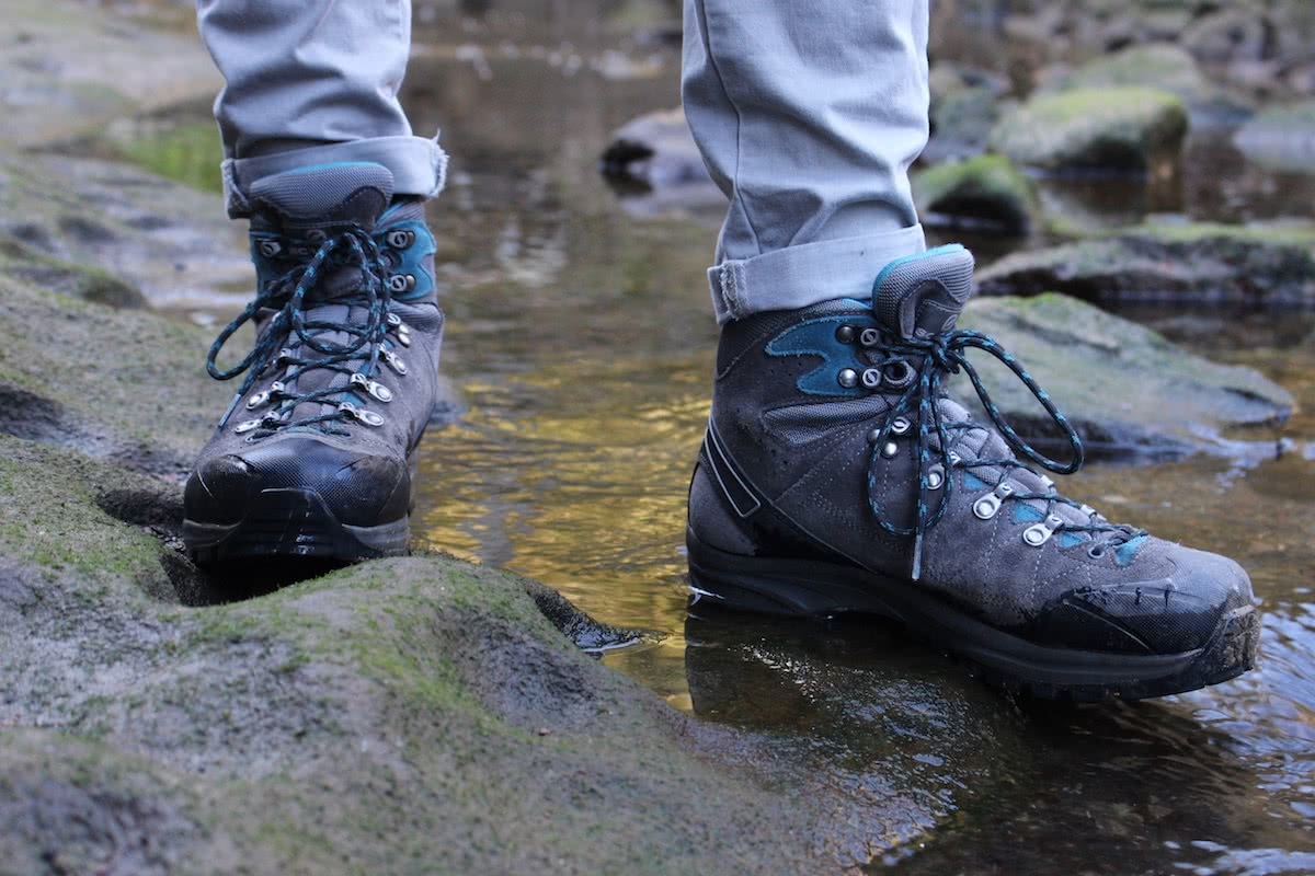 Bota Caminhada SCARPA Kailash Trek GTX - Feminina Impermeável