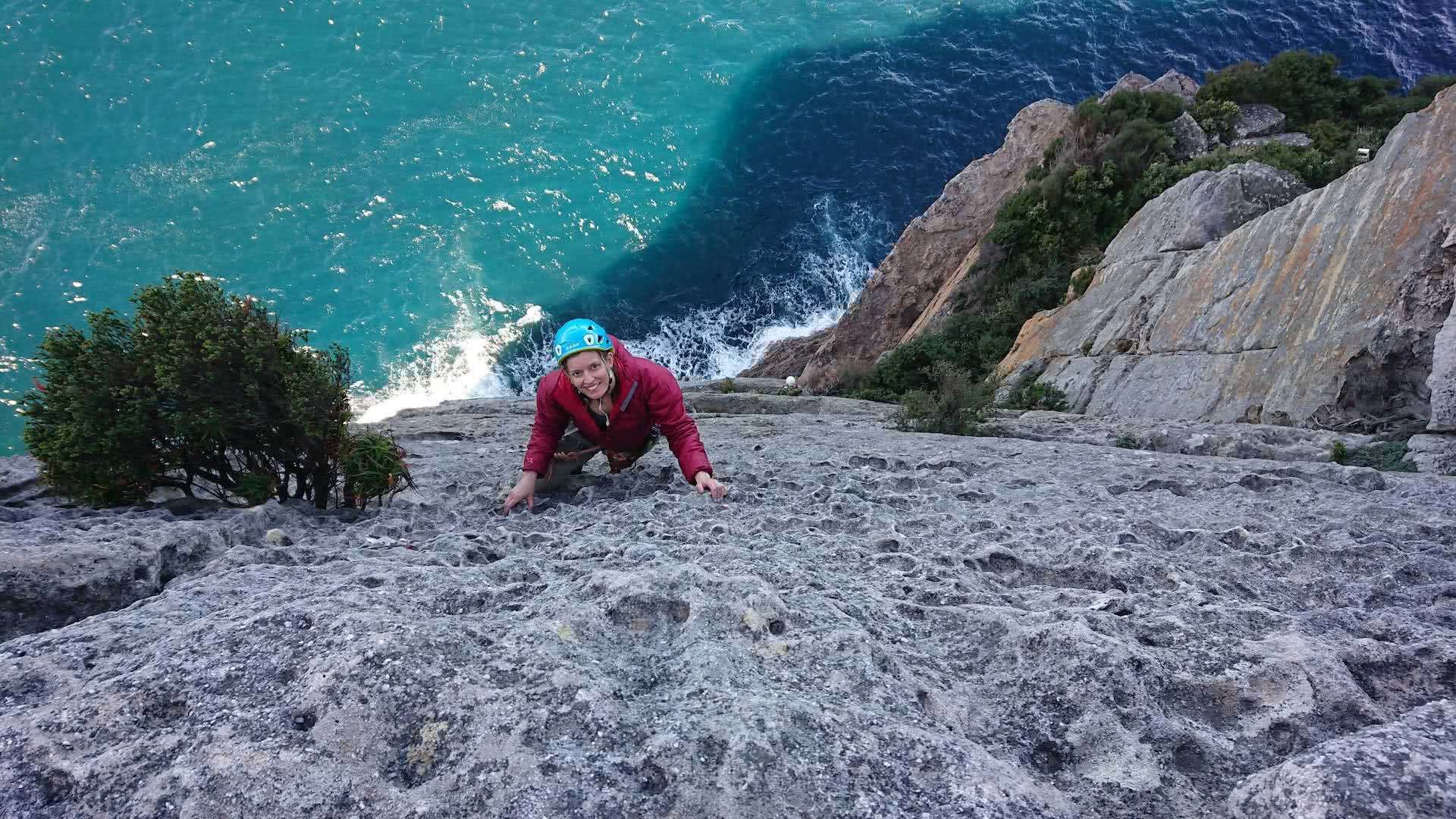 Climbing The Crags of Point Perpendicular We Are Explorers